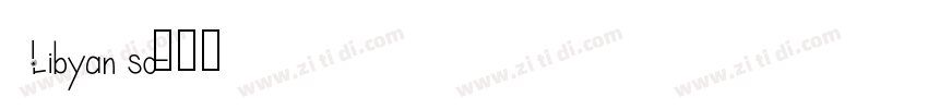 Libyan sc字体转换